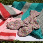 Babydecken und Stricksocken