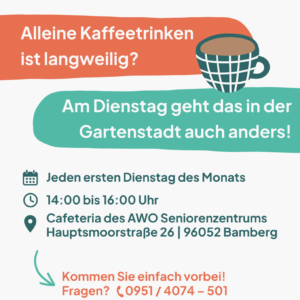 Offener Kaffeeklatsch
