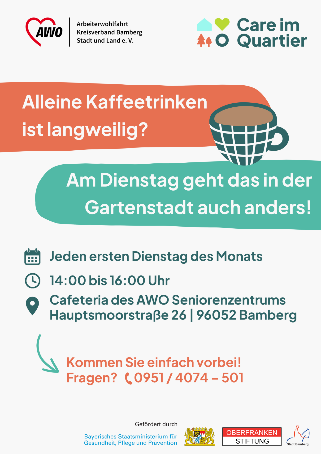 Offener Kaffeeklatsch